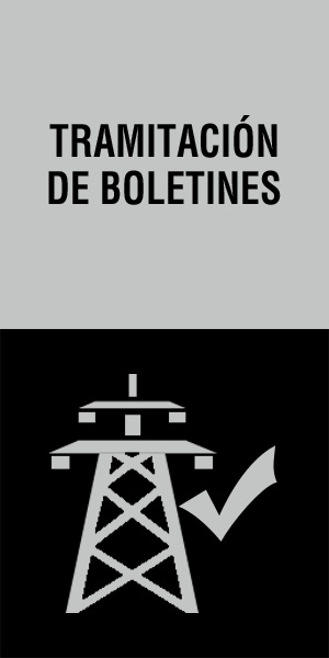 Tramitación de Boletines